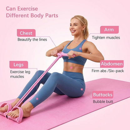 Full-Body Toning Pedal Exercise Band 2.0